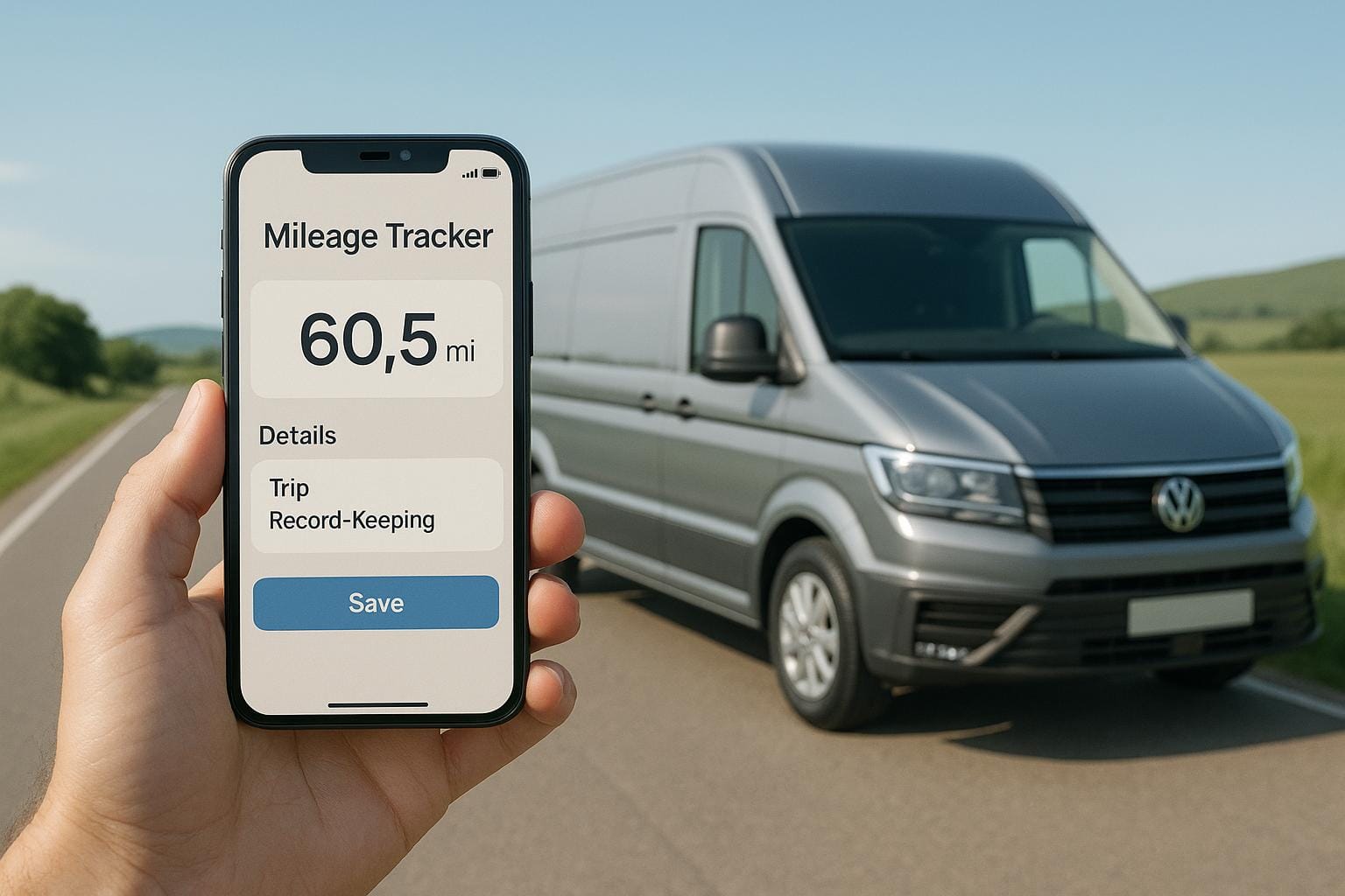 Van Mileage Tracker for Easy Record-Keeping