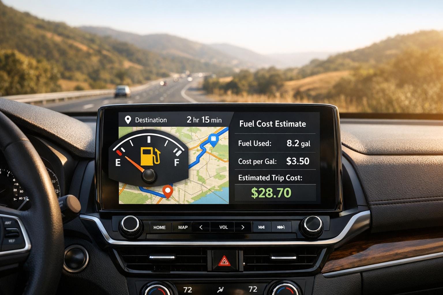 Fuel Consumption Estimator for Trip Budgeting
