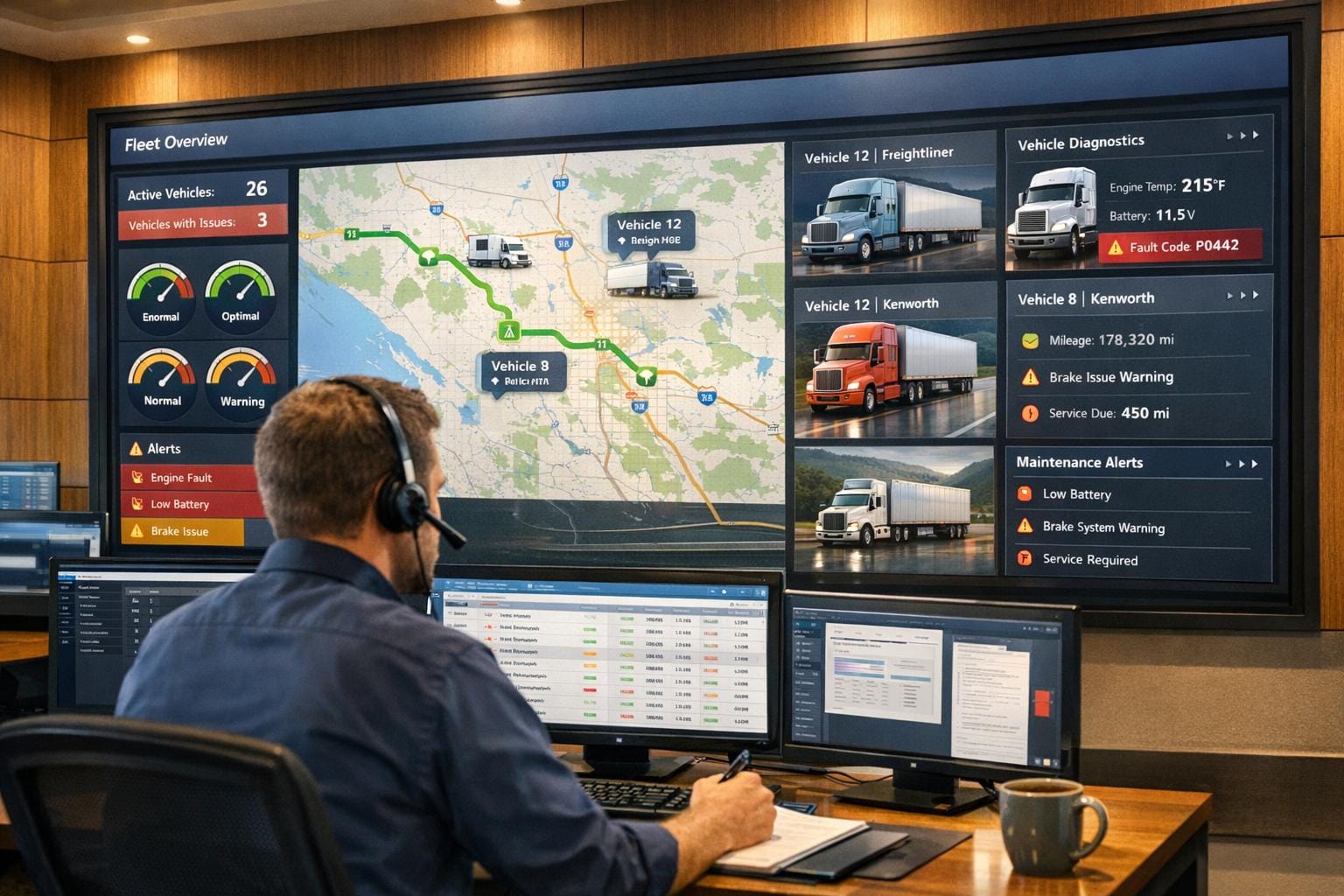 How Remote Diagnostics Reduce Fleet Downtime