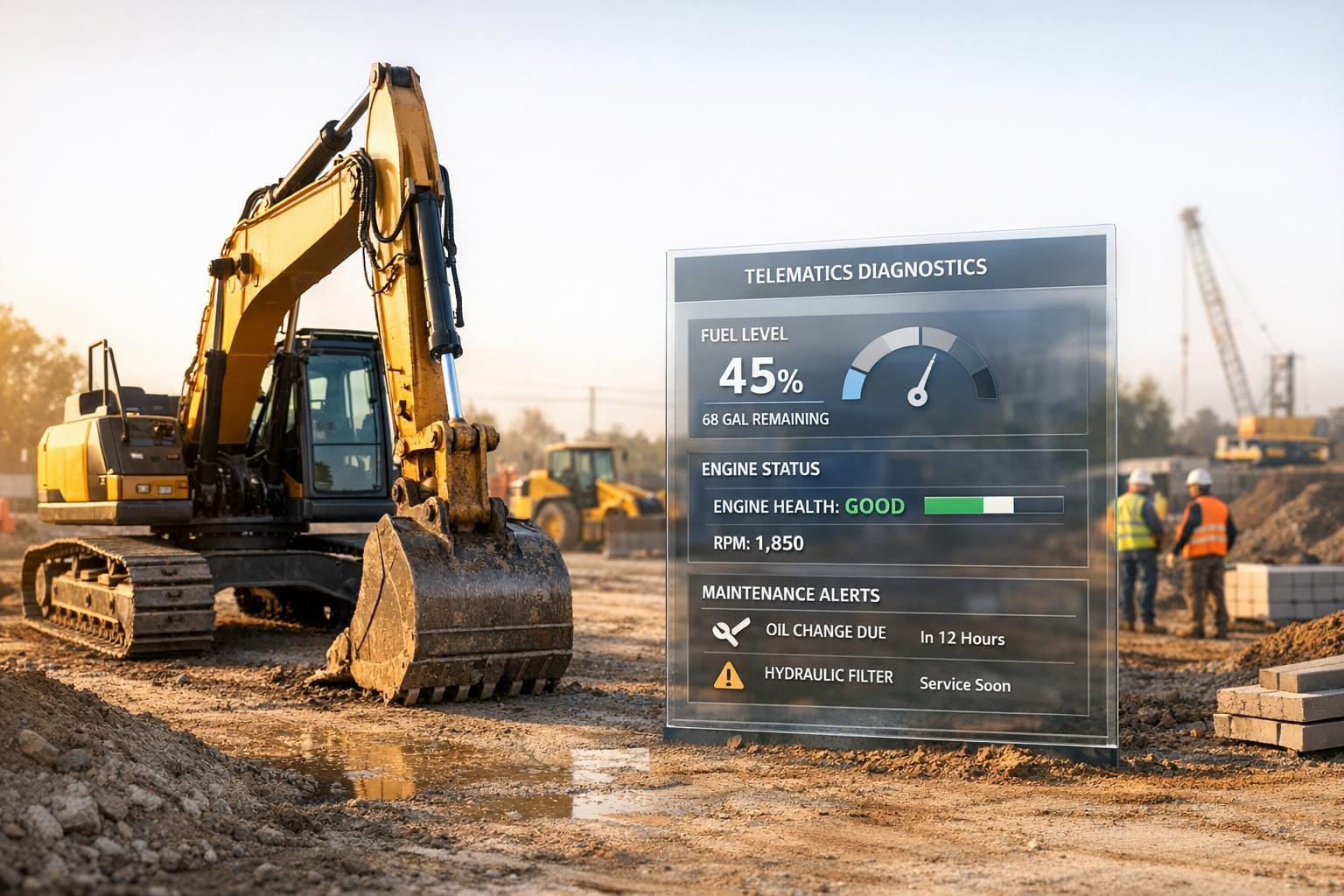 Telematics for Construction: Remote Diagnostics Explained