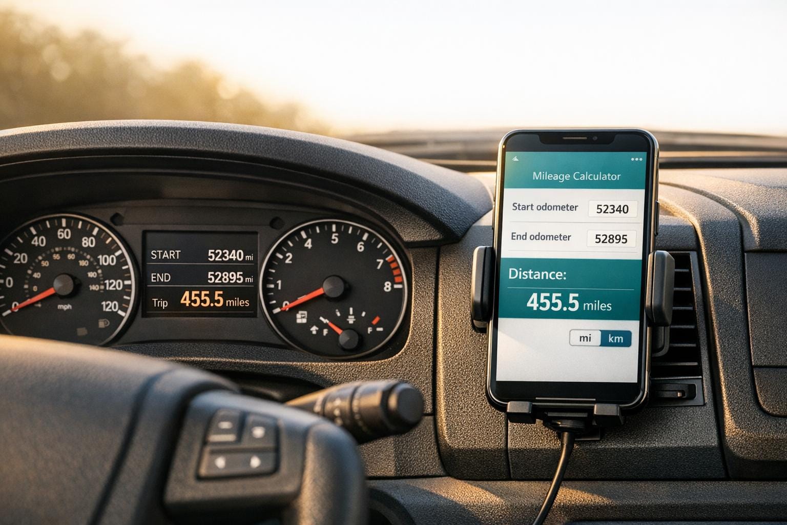 Van Mileage Calculator for Easy Tracking