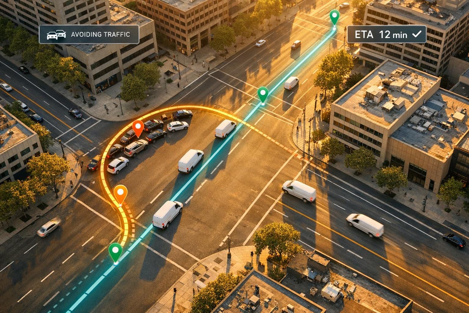 5 Benefits of Dynamic Route Adjustments for Fleets