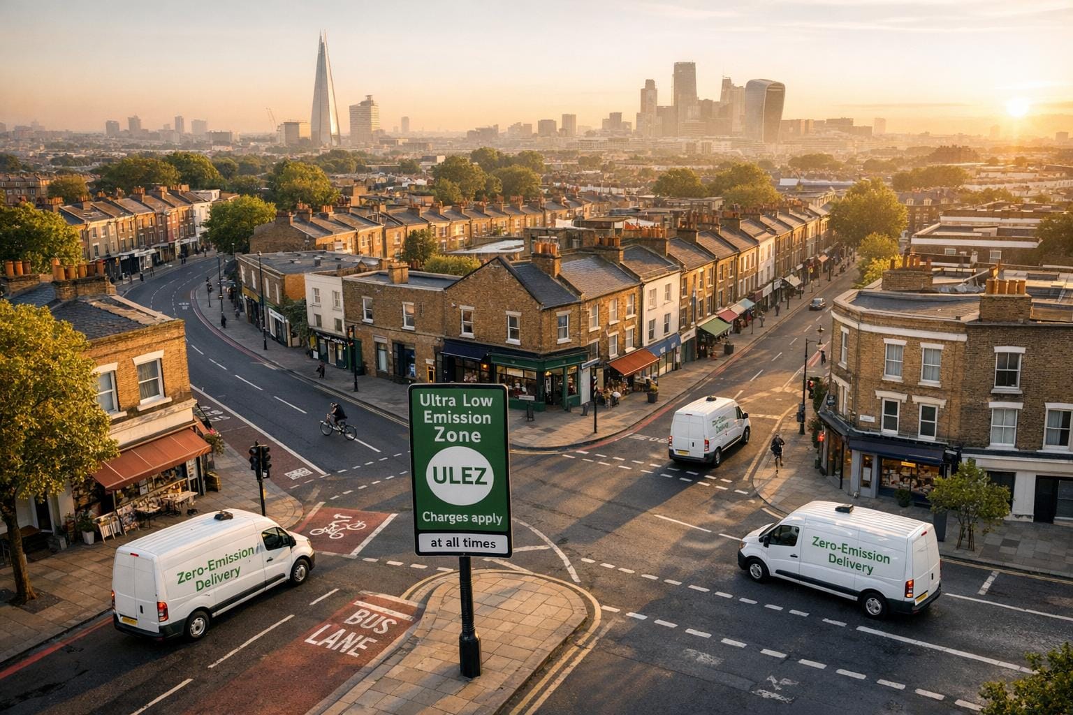 Route Optimisation for Low-Emission Deliveries