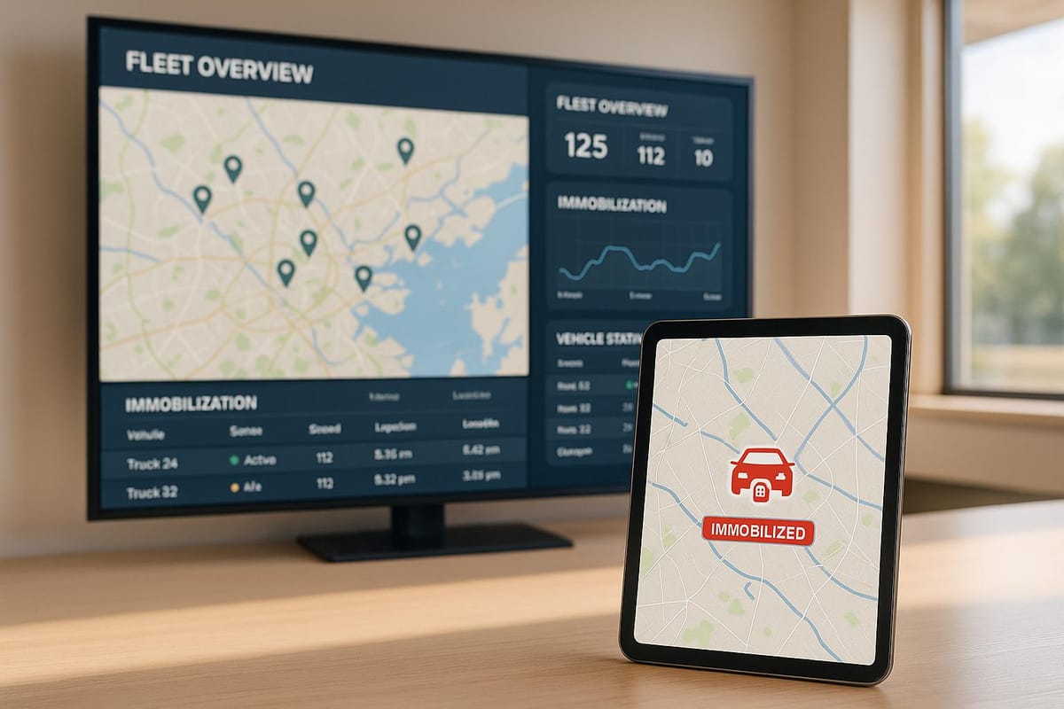 How Fleet Telematics Enables Remote Immobilization