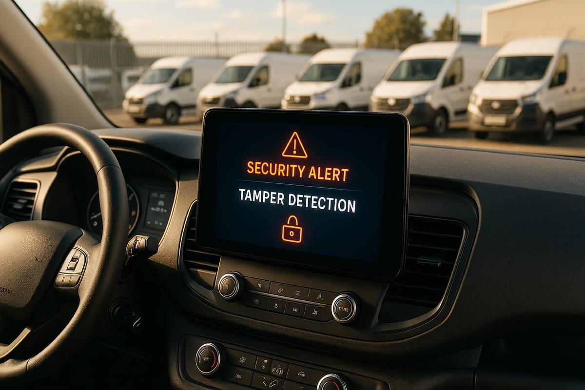 Tamper Detection in Fleet Telematics: How It Works