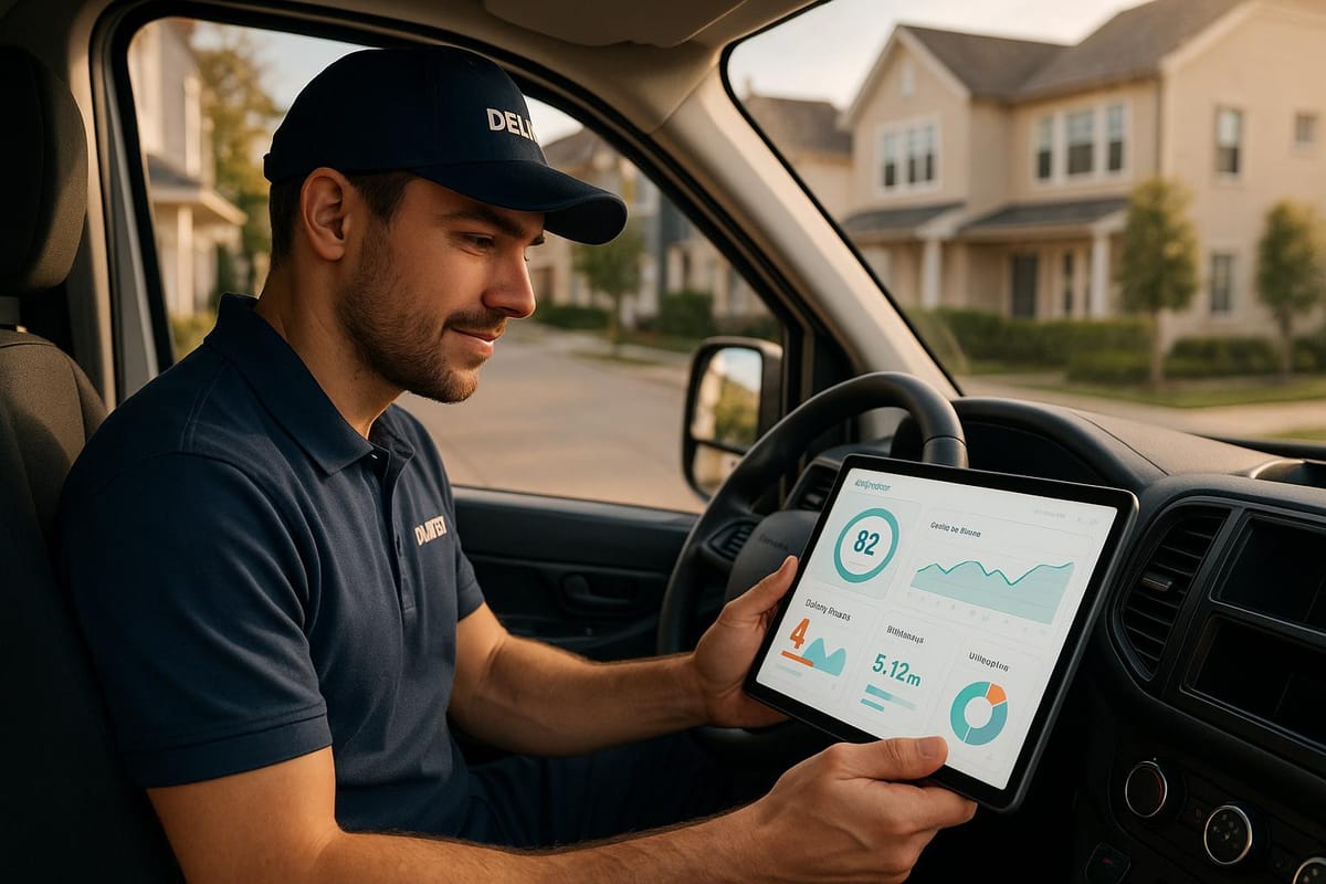 Telematics Tools for Tracking Driver Performance in Last-Mile Delivery
