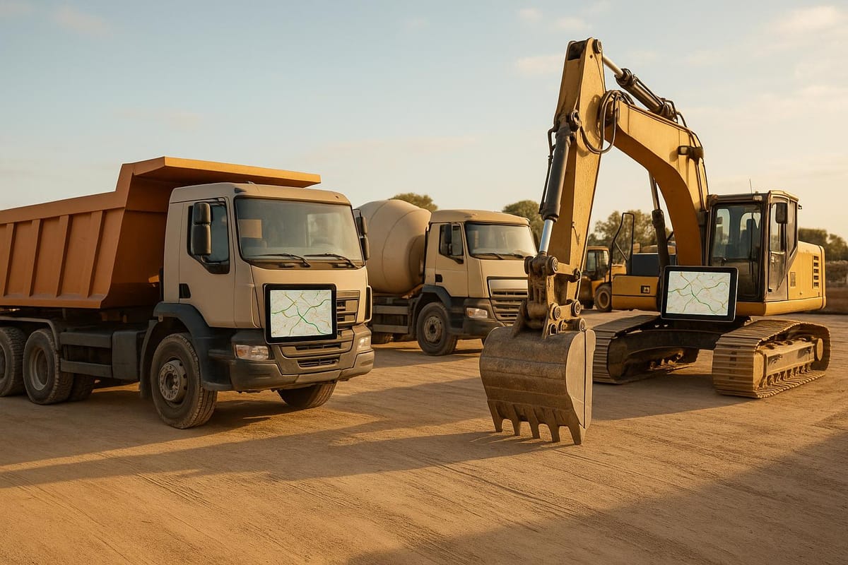 AI Route Optimisation for Construction Fleets