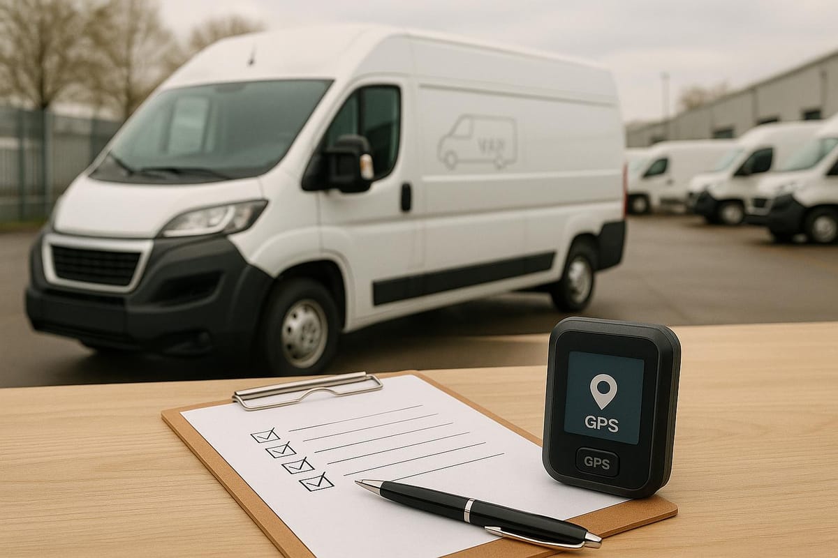 Checklist for Choosing Van Trackers