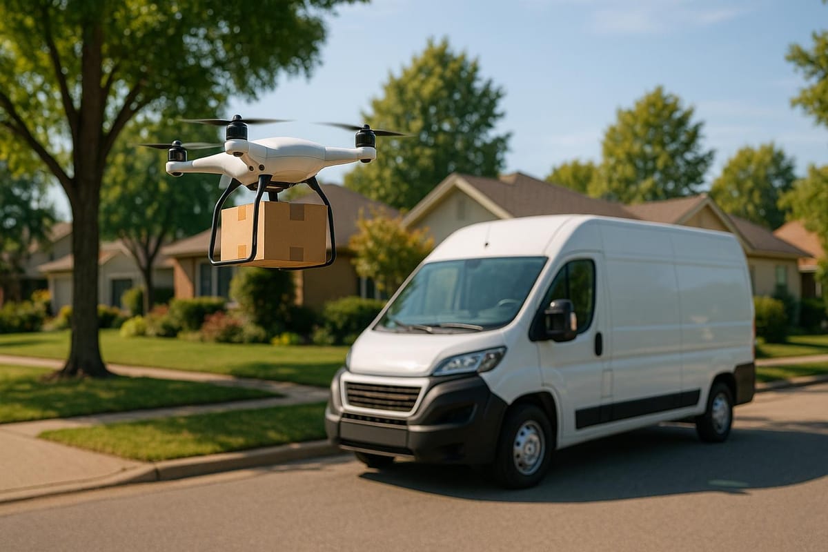 Drones vs. Vans: Last-Mile Delivery Comparison