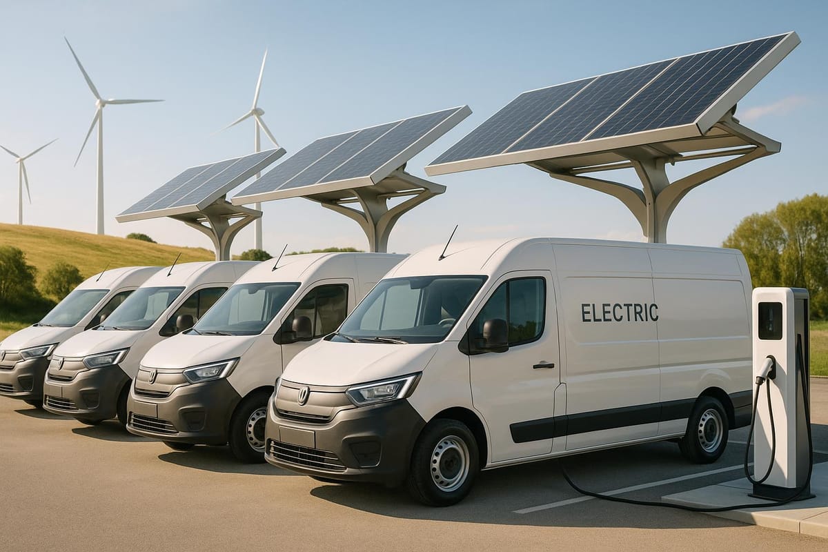 Reducing Fleet Carbon Footprint with Renewable Energy