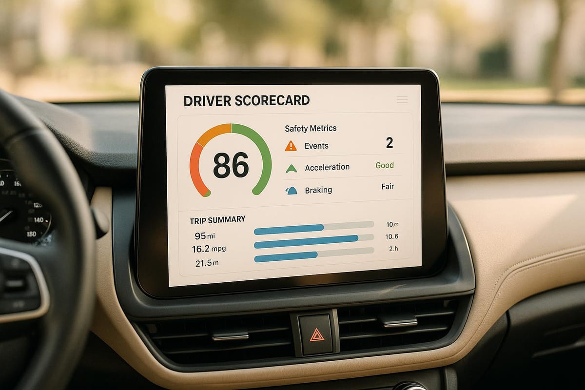 Driver Scorecards: Reduce Costs with Data
