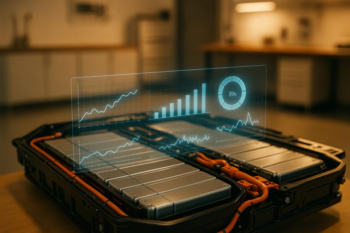 How Predictive Analytics Tracks EV Battery Health