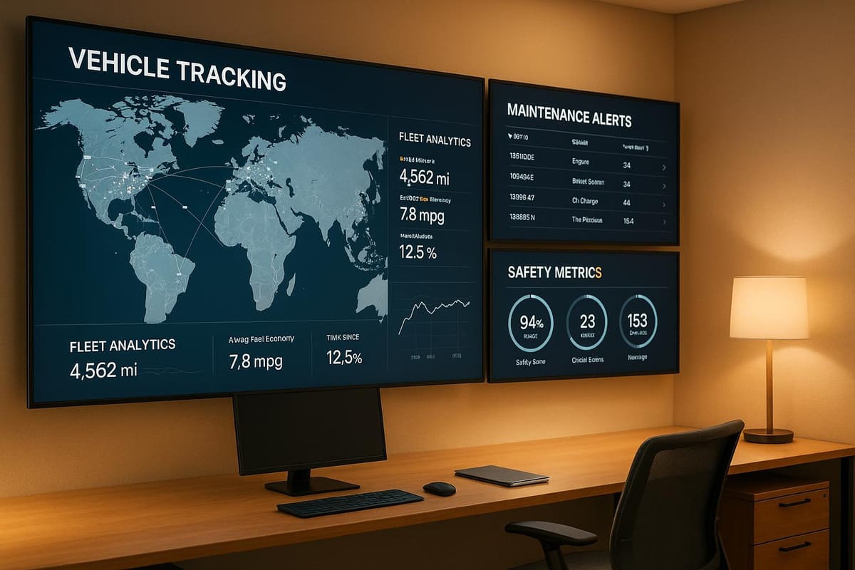 How Cloud-Based Systems Process Fleet Data