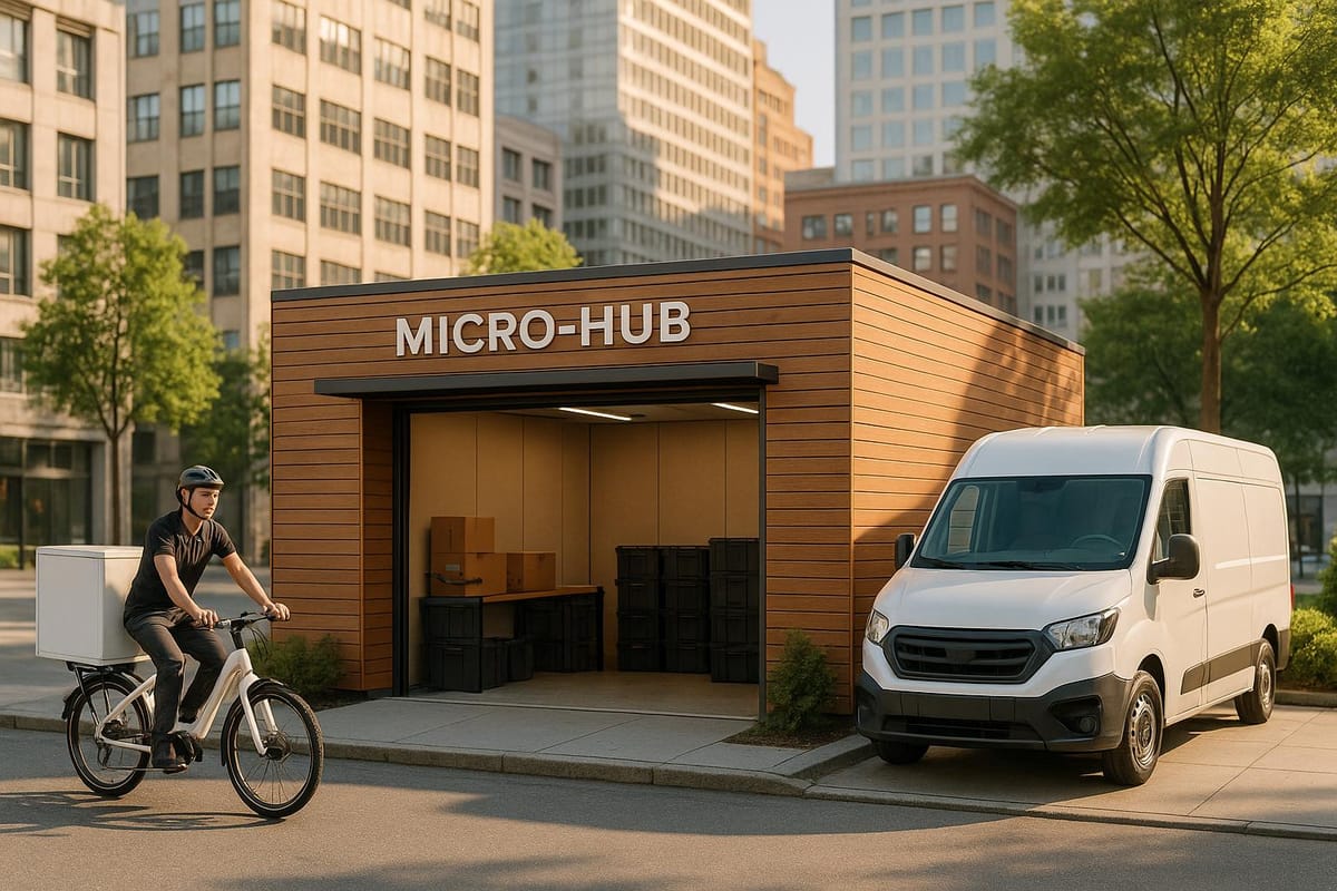 How Micro-Hubs Solve Urban Delivery Challenges