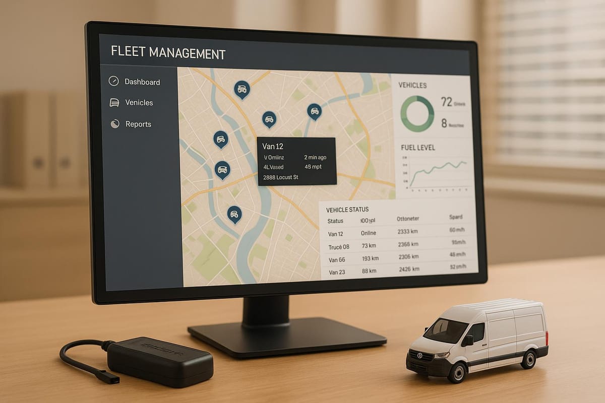 5 Steps to Integrate Van Trackers with Fleet Systems
