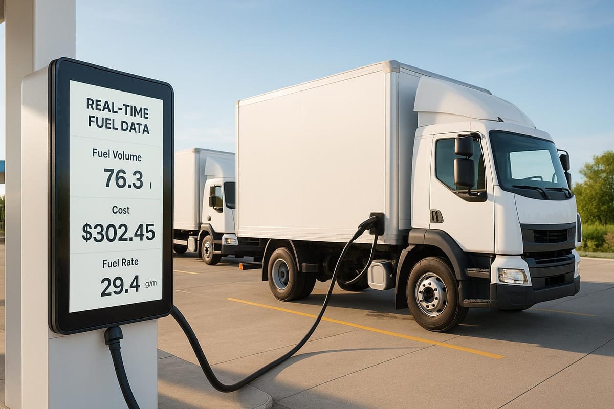 Real-Time Fuel Data: Benefits for Fleets