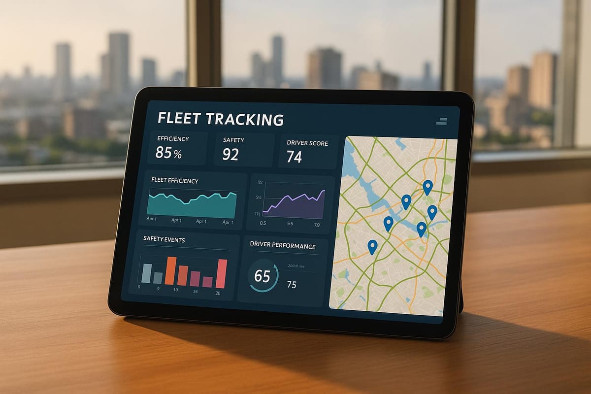 How Telematics Tracks Fleet KPIs