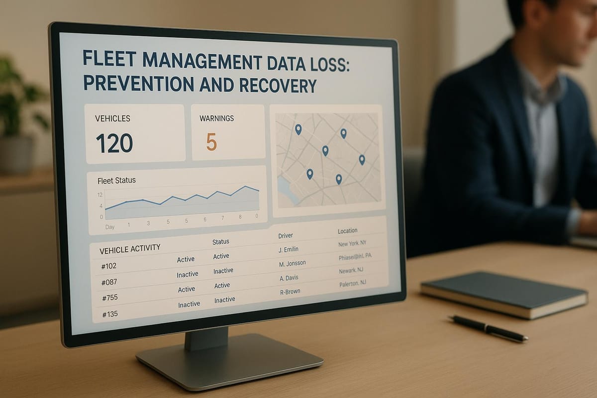 Fleet Management Data Loss: Prevention and Recovery