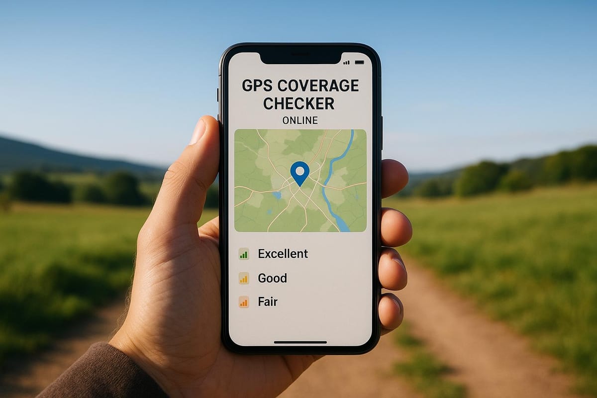 GPS Coverage Checker Online