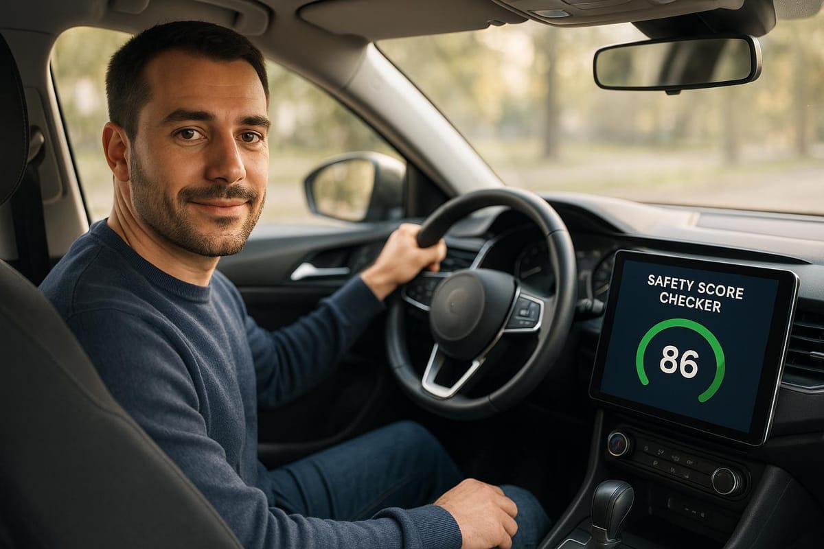 Driver Safety Score Checker for Safer Roads