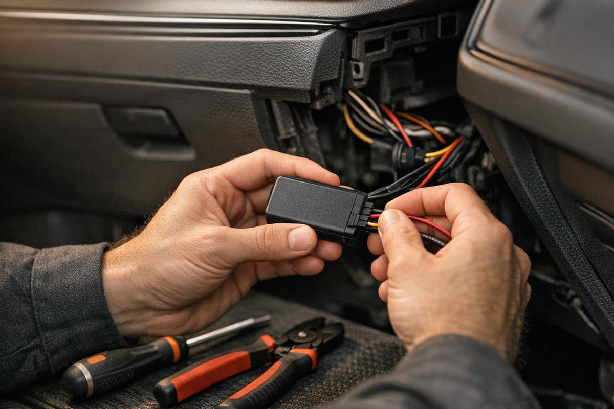 How to Install a Hardwired GPS Tracker