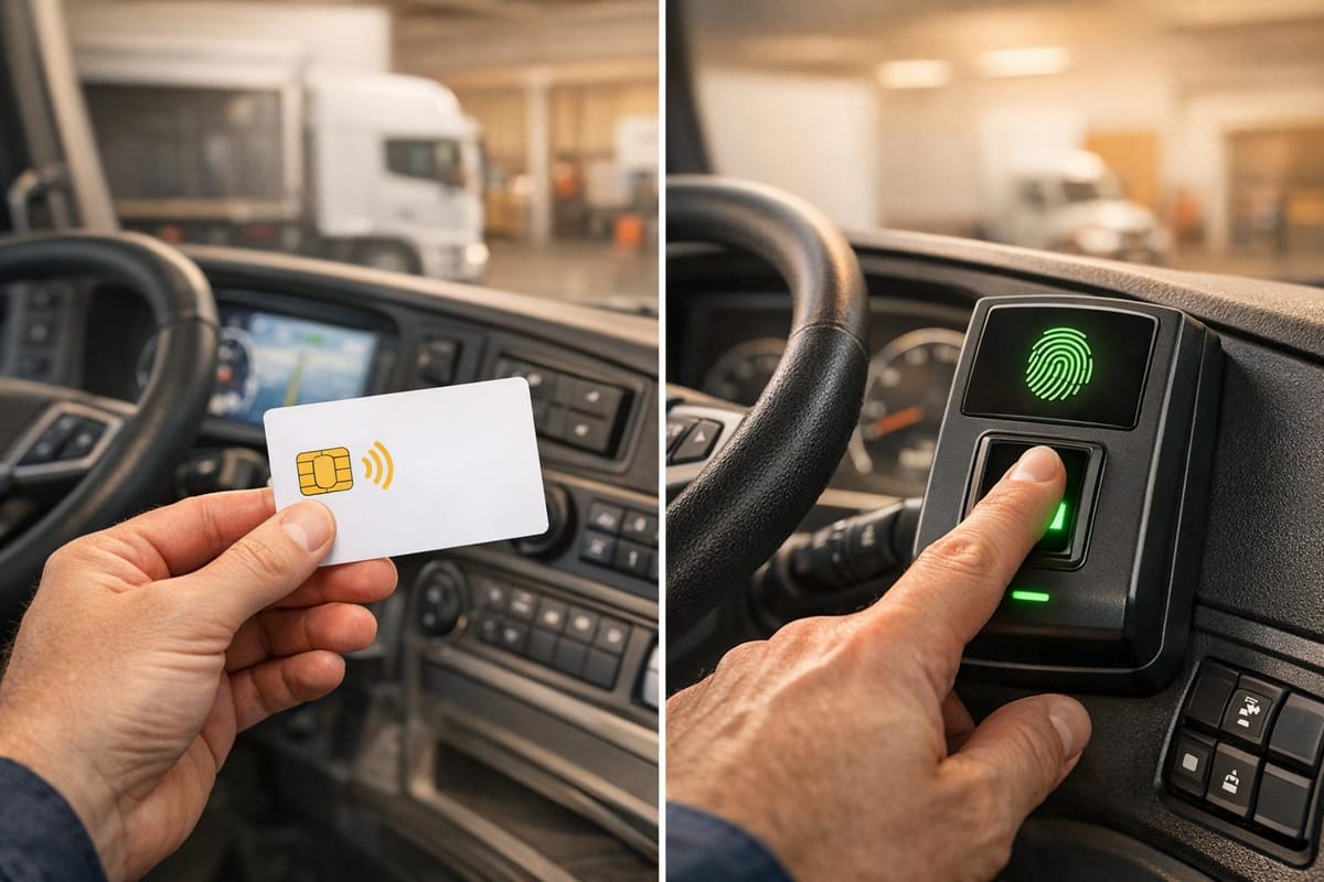 Biometric vs RFID Driver Authentication: Comparison