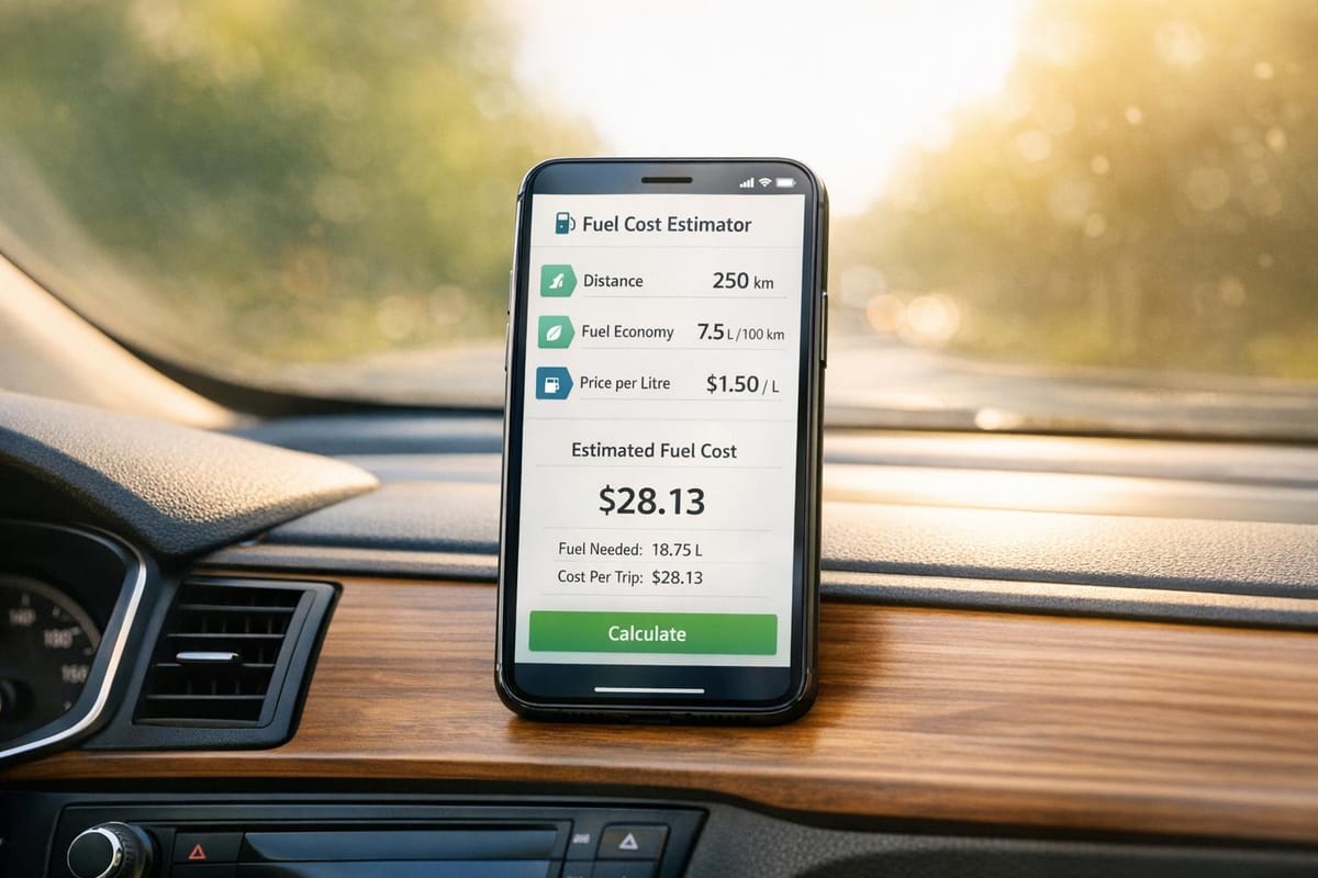 Fuel Consumption Estimator for Smart Budgeting