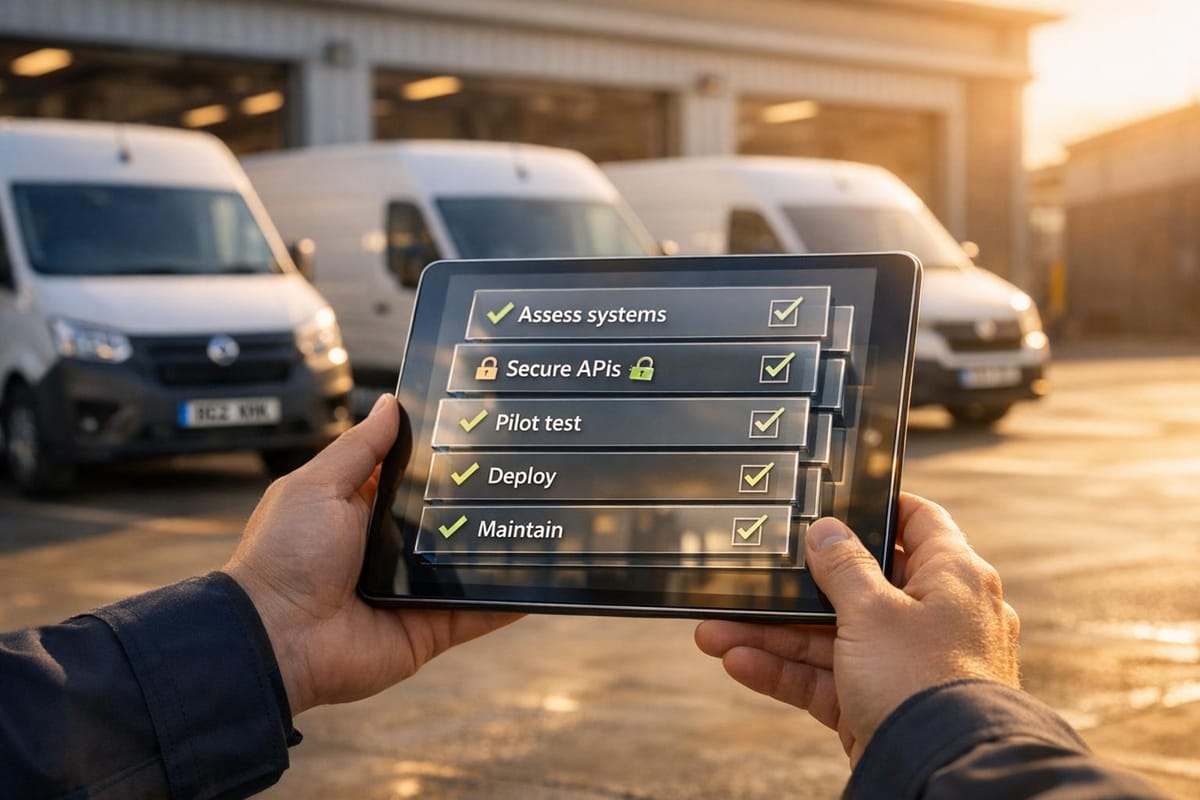 Checklist for Scalable Fleet Software Integration