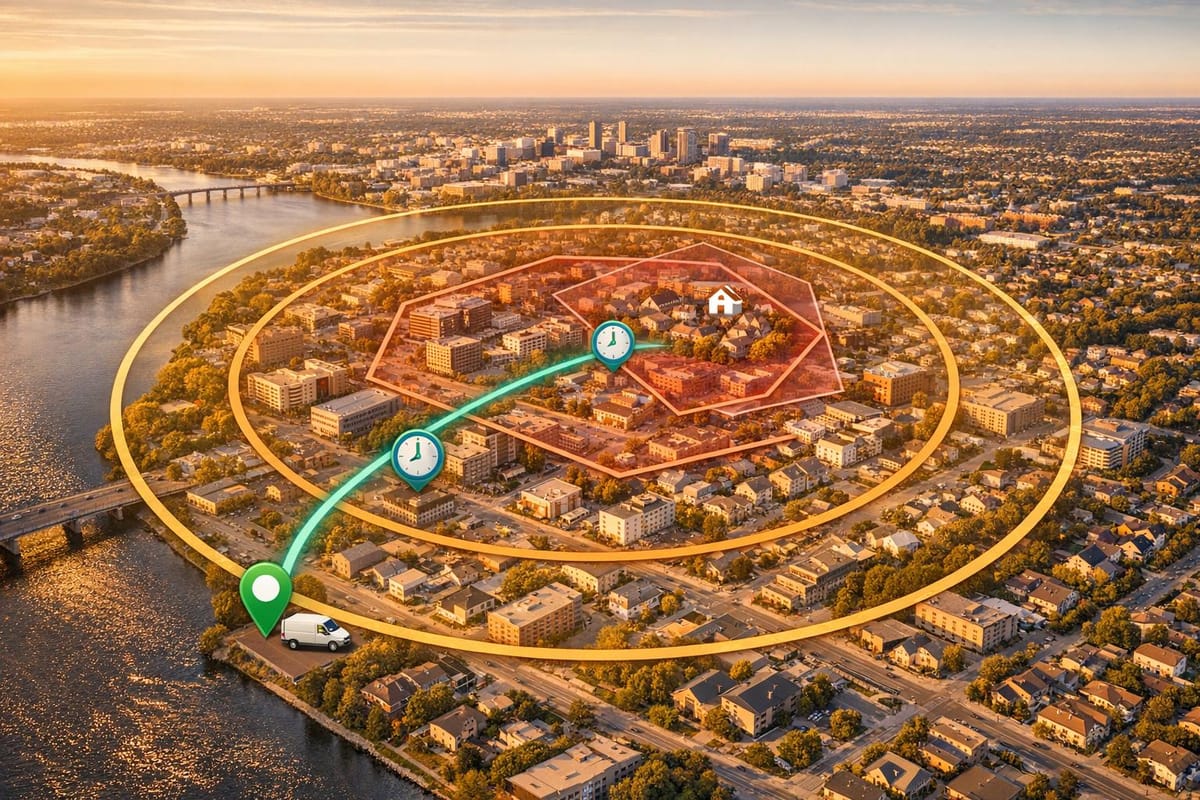 Geofence Distance Converter