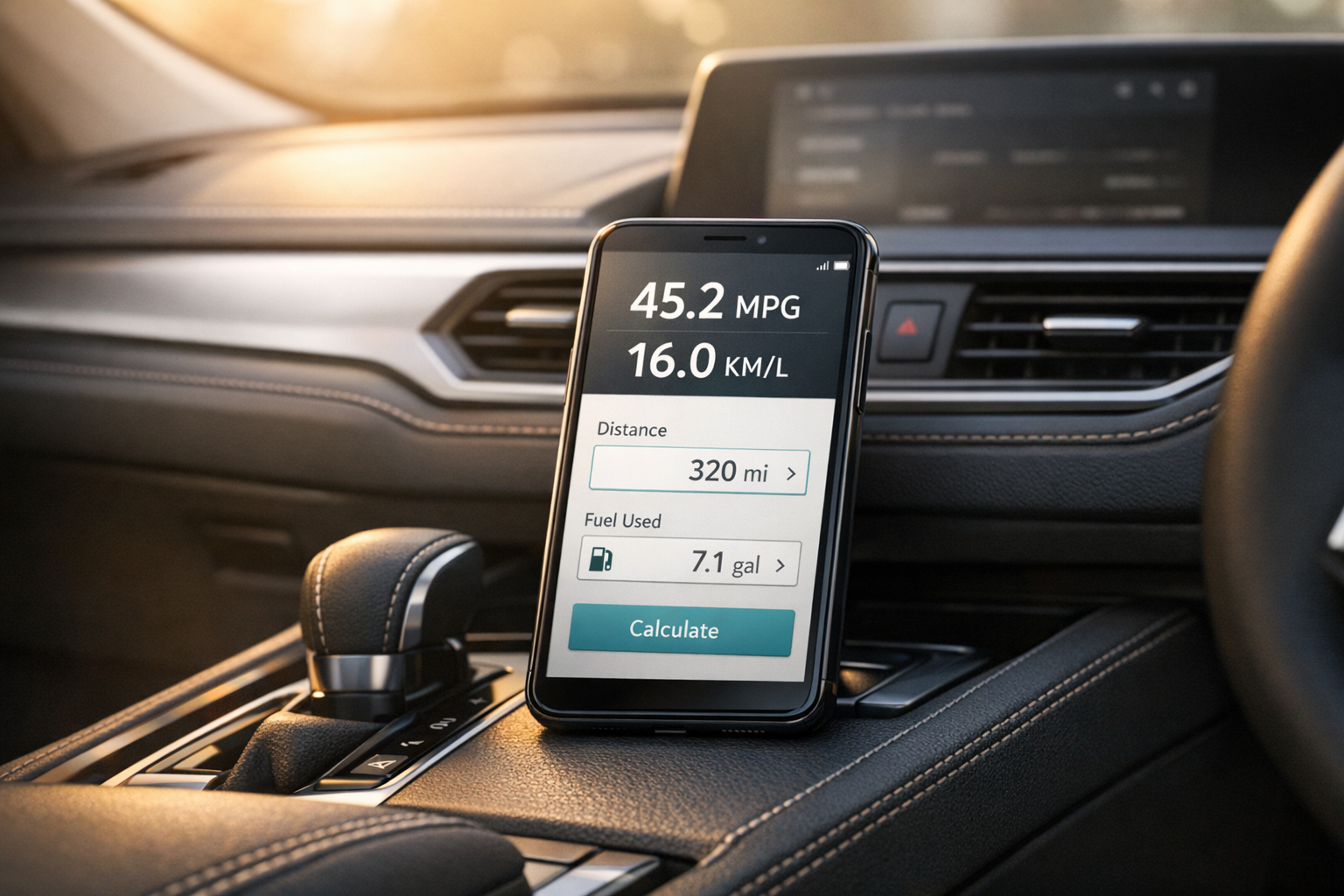 Fuel Efficiency Calculator for Savings