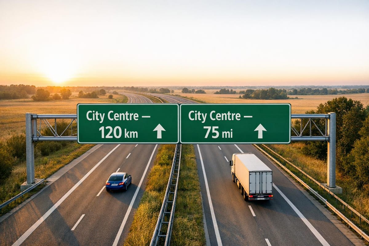 Route Distance Converter for Planning