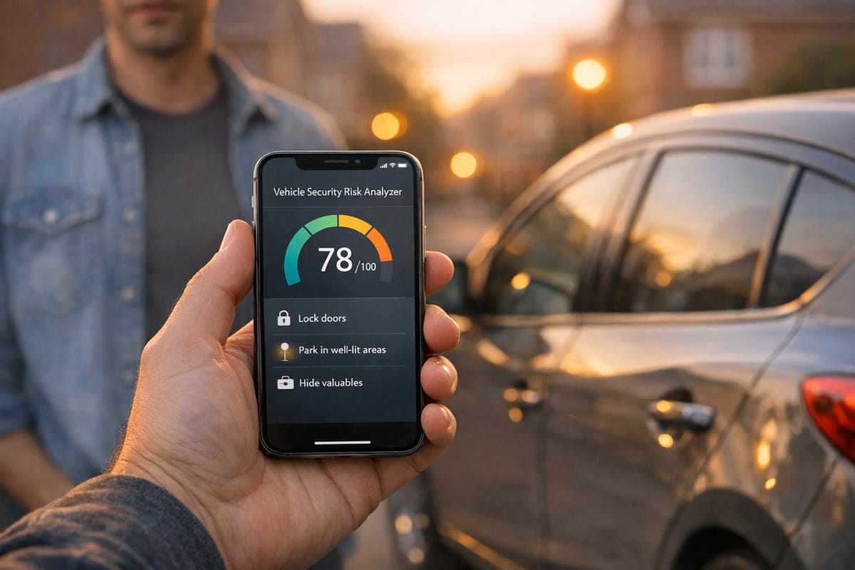 Vehicle Security Risk Analyzer