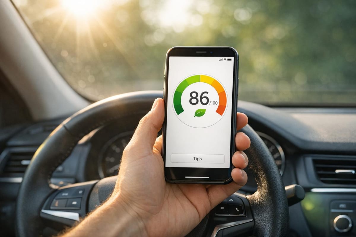 Driver Eco-Driving Score Checker