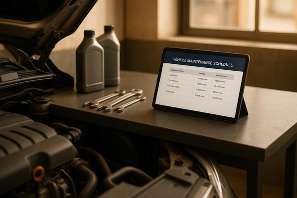 Vehicle Maintenance Schedule Generator