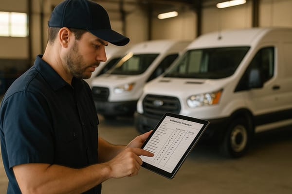 Fleet Maintenance Scheduler for Your Vehicles