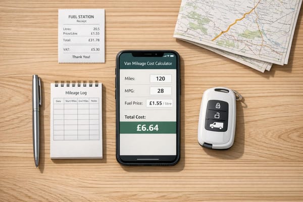 Van Mileage Cost Calculator